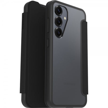 Otterbox Samsung Galaxy S25 Fodral React Folio Black Crystal