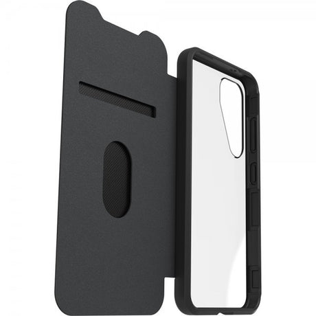Otterbox Samsung Galaxy S25 Fodral React Folio Black Crystal