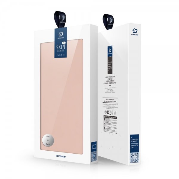 Dux Ducis Samsung Galaxy S25 Fodral Skin Pro Series Rosa