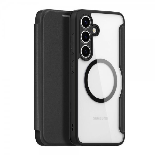 Dux Ducis Samsung Galaxy S25 Fodral Skin X Pro Series MagSafe Svart