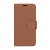 Samsung Galaxy S25 Fodral med Kortfack Stativfunktion Brun