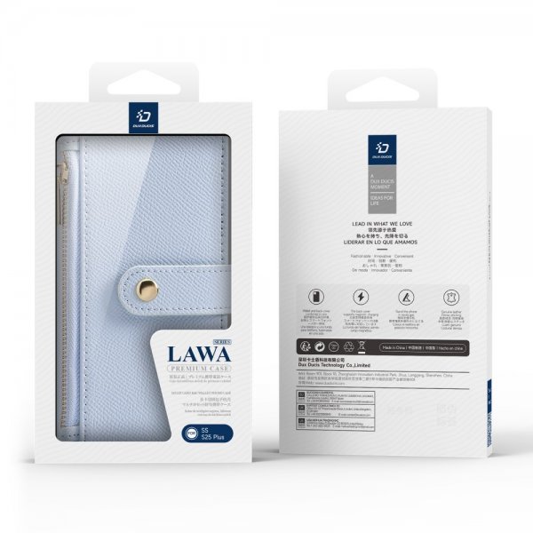 Dux Ducis Samsung Galaxy S25 Plus Fodral 2-i-1 Lawa Series MagSafe Blå