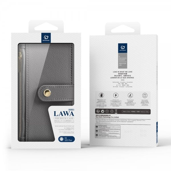 Dux Ducis Samsung Galaxy S25 Plus Fodral 2-i-1 Lawa Series MagSafe Grå