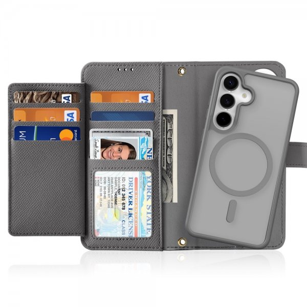 Dux Ducis Samsung Galaxy S25 Plus Fodral 2-i-1 Lawa Series MagSafe Grå