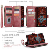 CaseMe Samsung Galaxy S24 Plus/S25 Plus Fodral C30 Series Röd