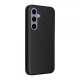 Samsung Galaxy S25 Plus Fodral Kolfibertextur Svart