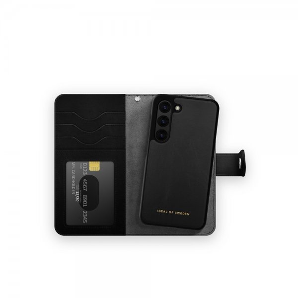 Ideal of Sweden Samsung Galaxy S25 Plus Fodral Magnet Wallet+ Svart