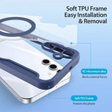Dux Ducis Samsung Galaxy S25 Plus Fodral Skin X Pro Series MagSafe Blå