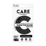 CARE by PanzerGlass Samsung Galaxy S25 Plus Fodral Tango Two-in-One Wallet MagSafe Svart