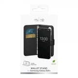 Puro Samsung Galaxy S25 Plus Fodral Wallet Stand Svart