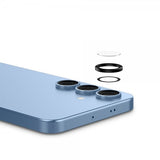 Spigen Samsung Galaxy S25 Plus Kameraskydd GLAS.tR EZ Fit Optik Pro 2-pack Svart