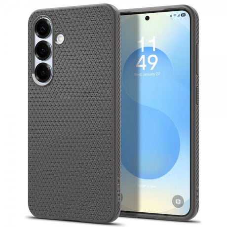 Spigen Samsung Galaxy S25 Plus Skal Liquid Air Marble Gray