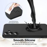 Samsung Galaxy S25 Plus Skal med Strap Silikon MagSafe Svart