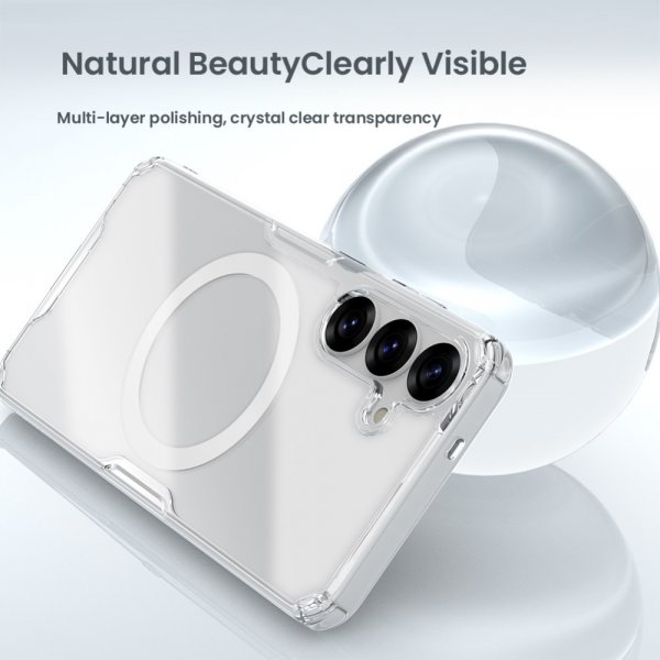 Nillkin Samsung Galaxy S25 Plus Skal Nature Pro Series MagSafe Transparent