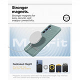 Spigen Samsung Galaxy S25 Plus Skal Parallax MagFit Sage Green