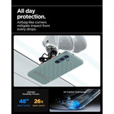 Spigen Samsung Galaxy S25 Plus Skal Parallax MagFit Sage Green