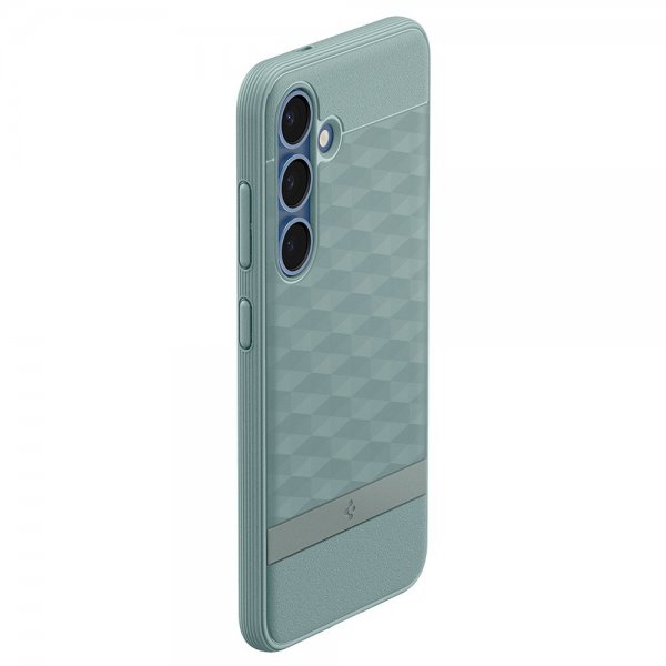 Spigen Samsung Galaxy S25 Plus Skal Parallax MagFit Sage Green