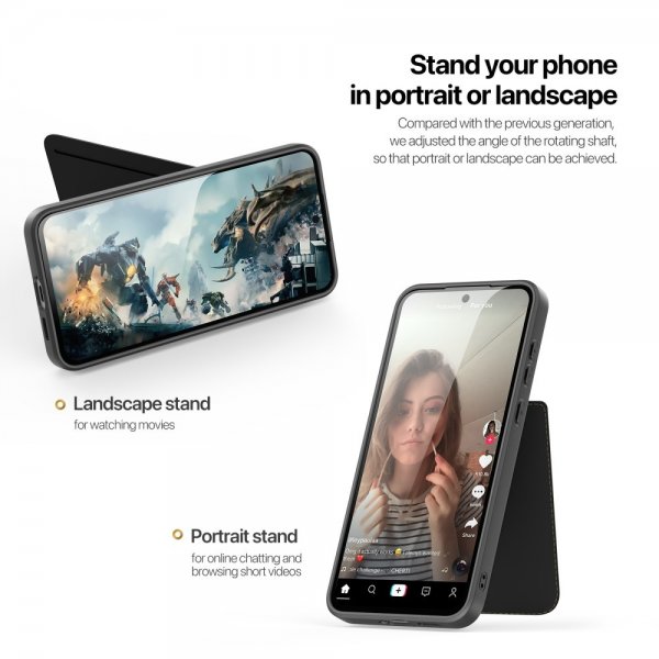 Dux Ducis Samsung Galaxy S25 Plus Skal Rafi II Series MagSafe Svart