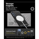 Spigen Samsung Galaxy S25 Plus Skal Rugged Armor MagFit Matte Black