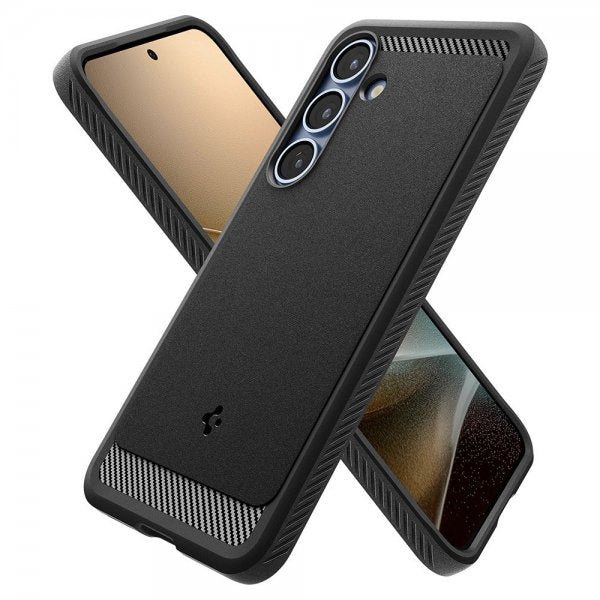 Spigen Samsung Galaxy S25 Plus Skal Rugged Armor MagFit Matte Black