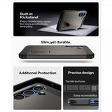 Spigen Samsung Galaxy S25 Plus Skal Tough Armor MagFit Gunmetal