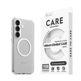 CARE by PanzerGlass Samsung Galaxy S25 Plus Skal Urban Combat MagSafe Vit