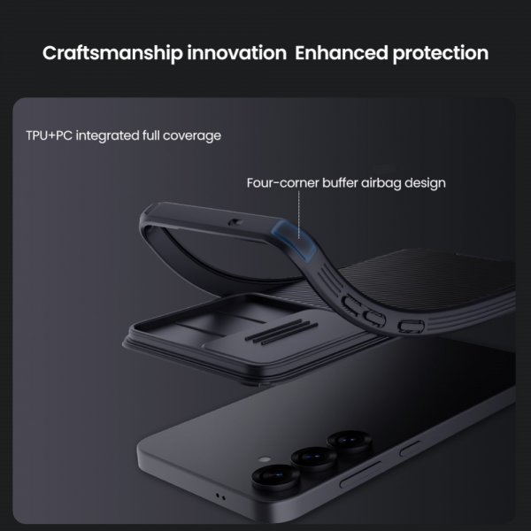Nillkin Samsung Galaxy S25 Skal CamShield Pro MagSafe Svart
