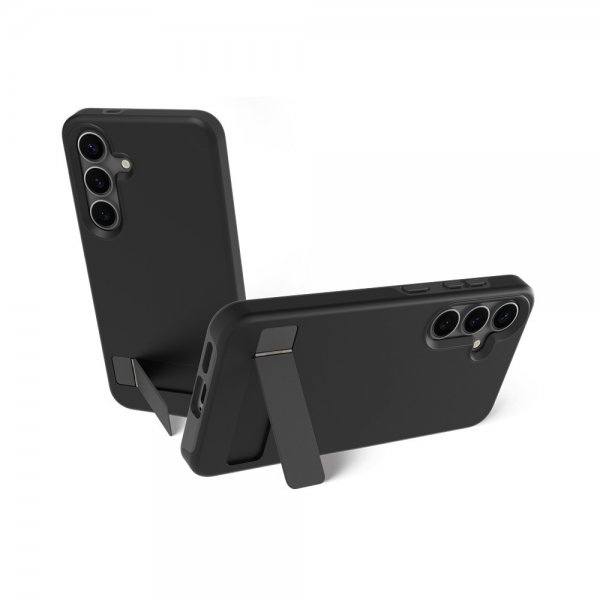 dbramante1928 Samsung Galaxy S25 Skal Iceland Pro Qi2 Kickstand Svart