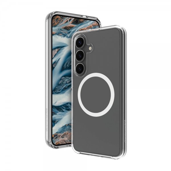 dbramante1928 Samsung Galaxy S25 Skal Iceland Pro Qi2 Transparent