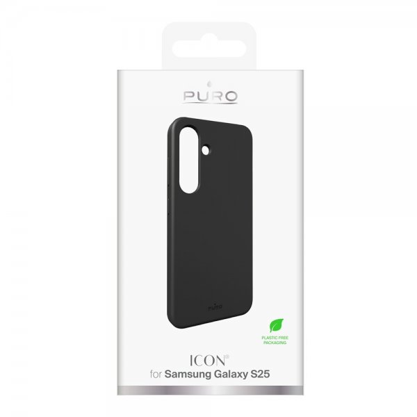 Puro Samsung Galaxy S25 Skal Icon Svart