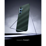 Spigen Samsung Galaxy S25 Skal Liquid Air Abyss Green
