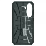 Spigen Samsung Galaxy S25 Skal Liquid Air Abyss Green