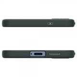 Spigen Samsung Galaxy S25 Skal Liquid Air Abyss Green