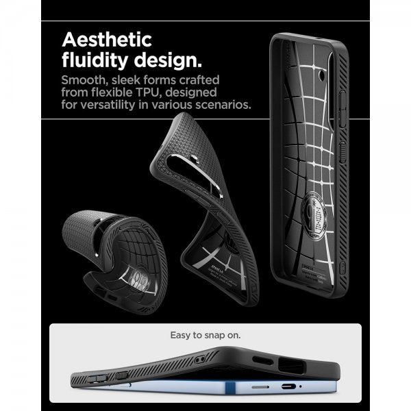 Spigen Samsung Galaxy S25 Skal Liquid Air Matte Black