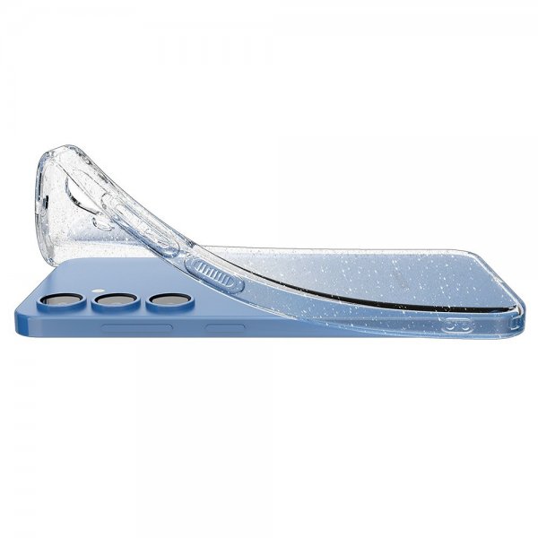 Spigen Samsung Galaxy S25 Skal Liquid Crystal Glitter Crystal Quartz