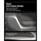 Spigen Samsung Galaxy S25 Skal Rugged Armor MagFit Marble Gray