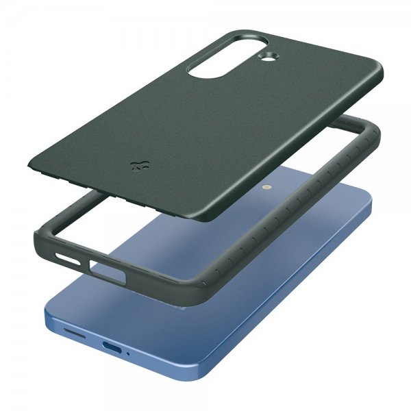 Spigen Samsung Galaxy S25 Skal Thin Fit MagFit Abyss Green