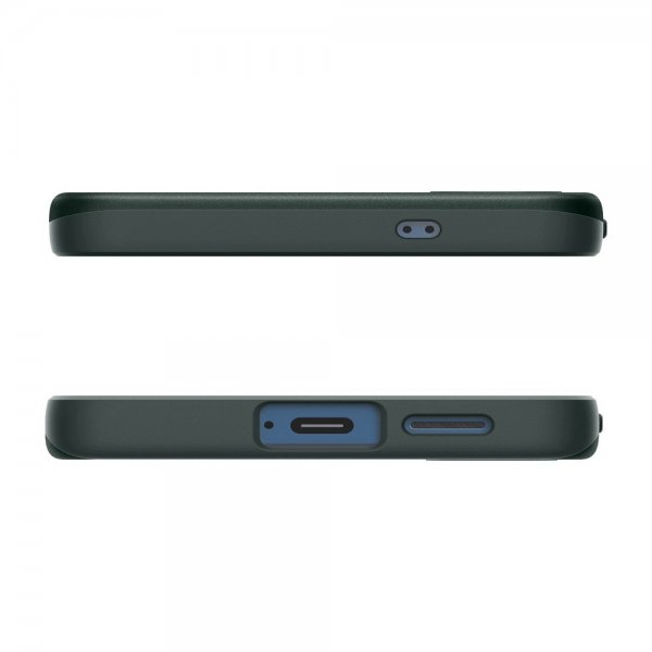 Spigen Samsung Galaxy S25 Skal Thin Fit MagFit Abyss Green