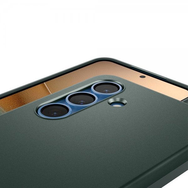 Spigen Samsung Galaxy S25 Skal Thin Fit MagFit Abyss Green