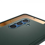 Spigen Samsung Galaxy S25 Skal Thin Fit MagFit Abyss Green