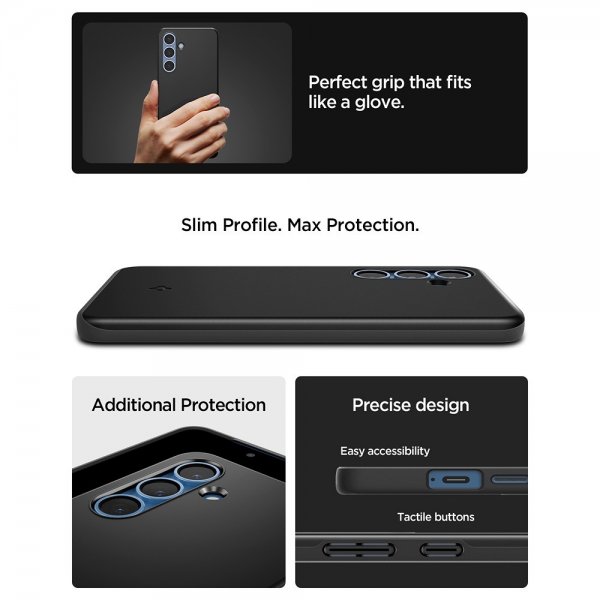 Spigen Samsung Galaxy S25 Skal Thin Fit MagFit Svart
