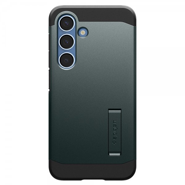 Spigen Samsung Galaxy S25 Skal Tough Armor MagFit Abyss Green