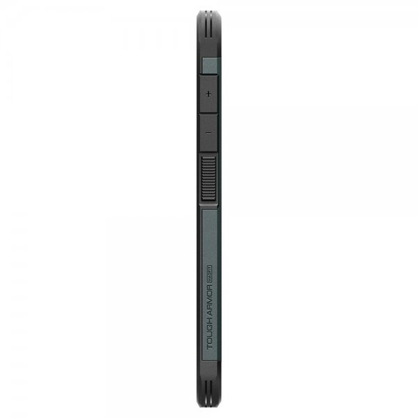 Spigen Samsung Galaxy S25 Skal Tough Armor MagFit Abyss Green