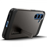 Spigen Samsung Galaxy S25 Skal Tough Armor MagFit Gunmetal