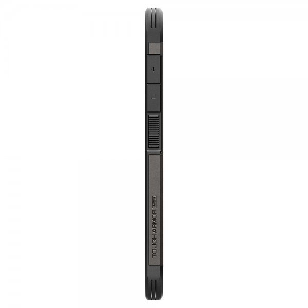 Spigen Samsung Galaxy S25 Skal Tough Armor MagFit Gunmetal