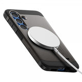 Spigen Samsung Galaxy S25 Skal Tough Armor MagFit Gunmetal