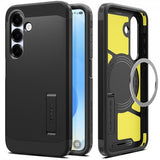 Spigen Samsung Galaxy S25 Skal Tough Armor MagFit Svart