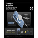 Spigen Samsung Galaxy S25 Skal Ultra Hybrid MagFit Clear White