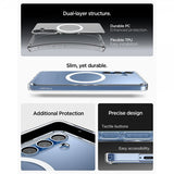 Spigen Samsung Galaxy S25 Skal Ultra Hybrid MagFit Clear White
