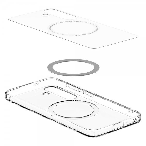 Spigen Samsung Galaxy S25 Skal Ultra Hybrid MagFit Clear White